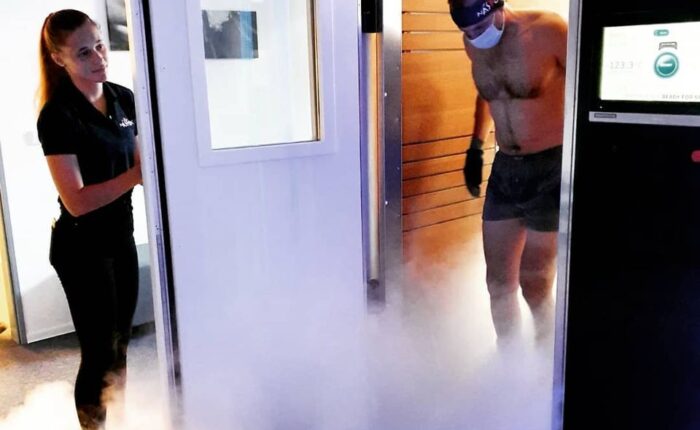 man coming out of CryoDuo