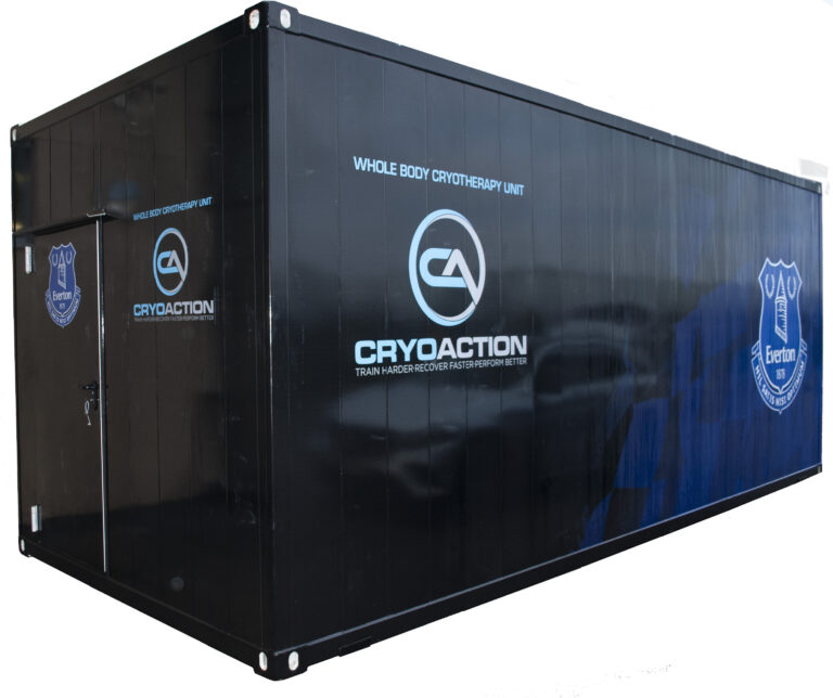 Everton FC Transportable cryochamber